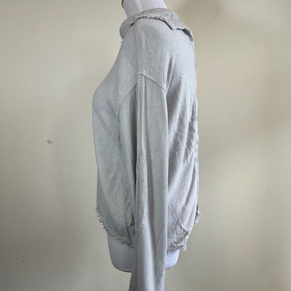 Anthropologie-Cloth & Stone Cowl Neck top - Picture 3 of 5